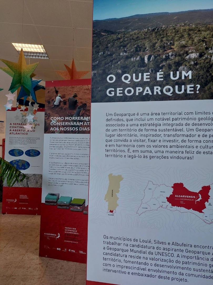Exposição vai às escolas - “Vamos ser Geoparque Algarvensis, o que é isso?
